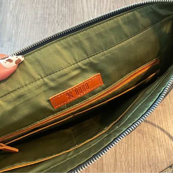 HOBO Friar Multicolor Python Print Leather Satchel Shoulder Tote Bag - Picture 13 of 14